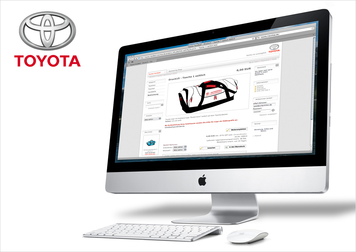 Toyota Onlineshop Vanameland