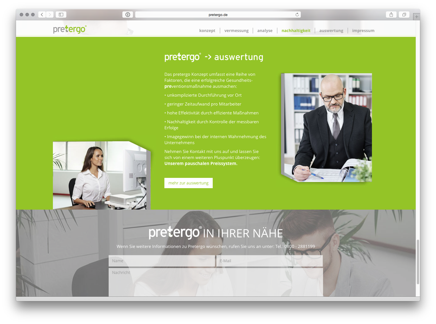 pretergo Homepage Vanameland
